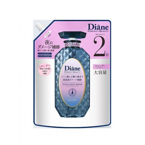 Moist Diane黛絲恩 香水貴油夜間修護洗髮露 補充裝 660ml 藍色 163-1642 Moist Diane黛絲恩 香水貴油夜間修護洗髮露 補充裝 660ml 藍色 163-1642